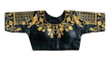 Vamika Black Banglori Silk Embroidery Blouse For Women
