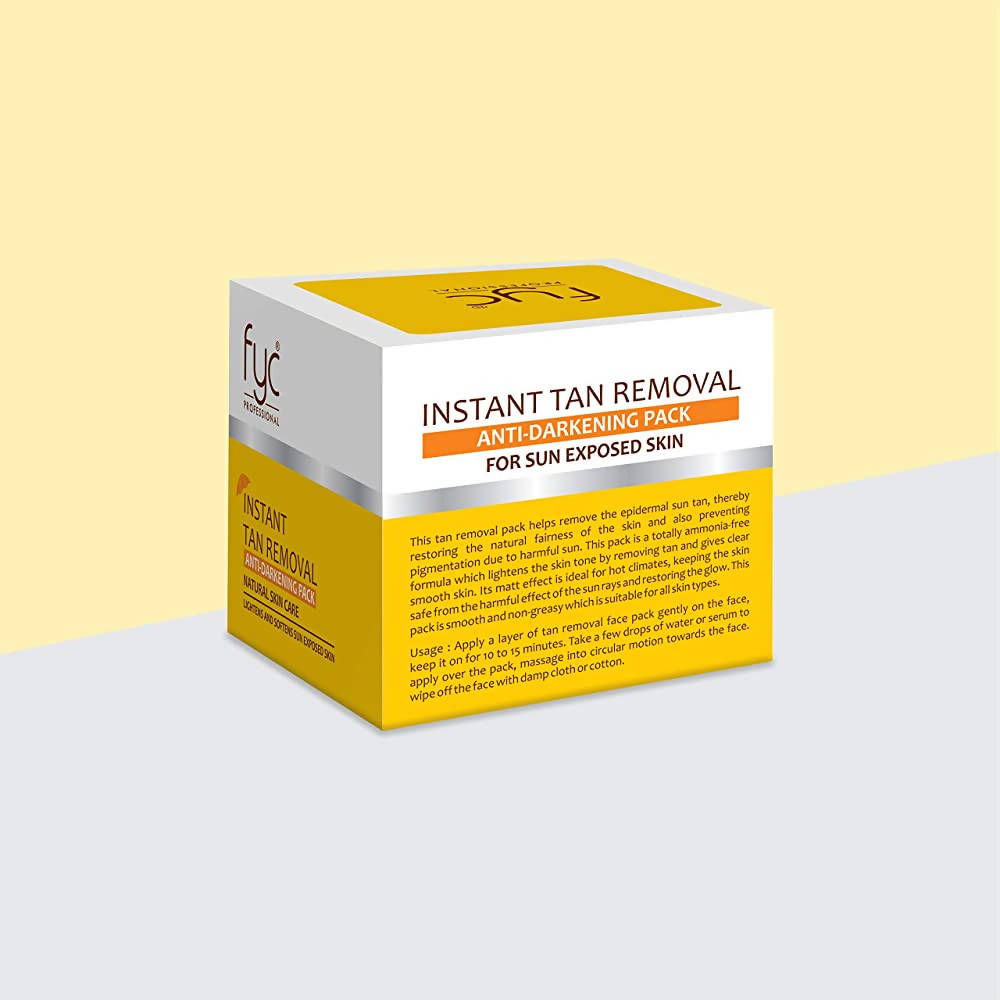 FYC Professional Instant Tan Removal Anti-Darkening Pack