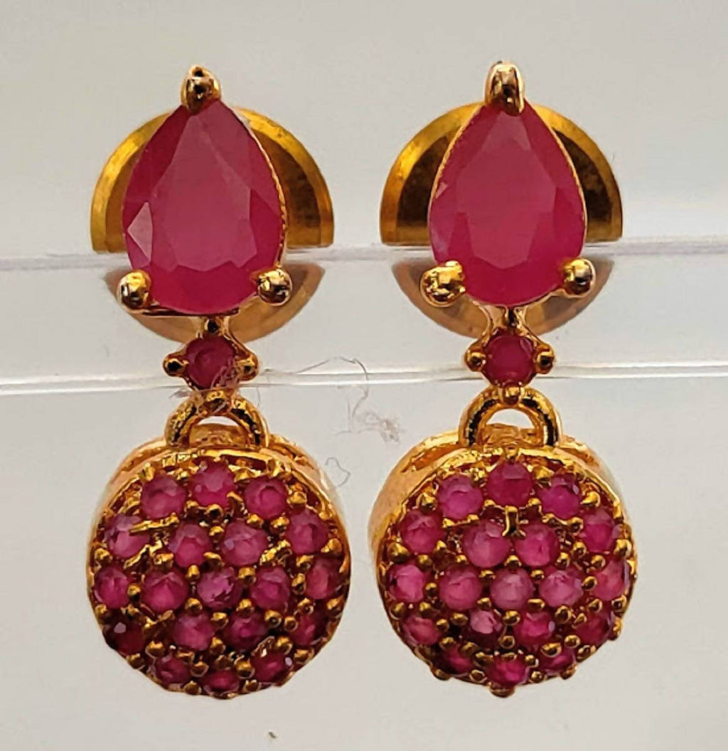 Cute Ruby Earrings