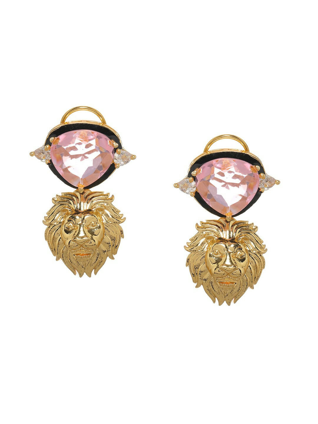 Pink Danglers- Ruby Raang
