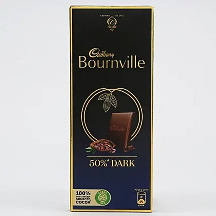Meenakari Work Rakhi & Bournville Chocolate