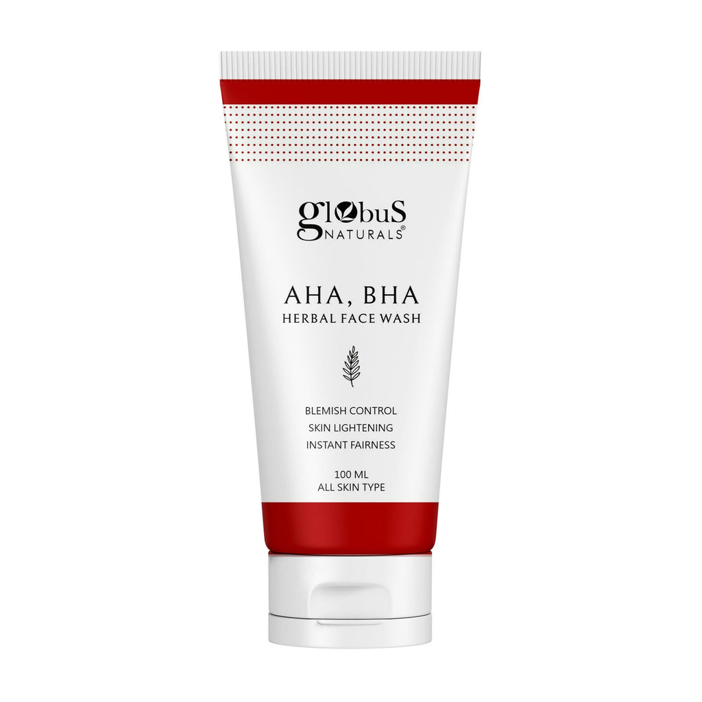 Globus Naturals AHA BHA Herbal Face Wash