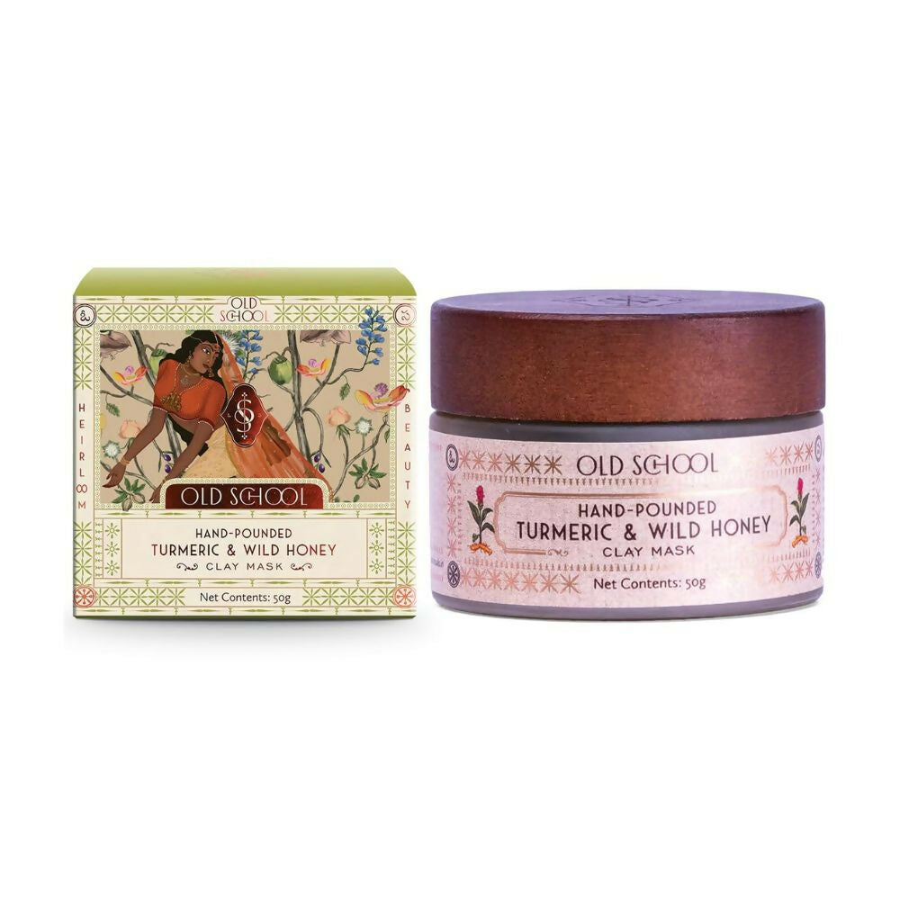 Old School Rituals Turmeric & Wild Honey Clay Mask