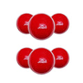 Jaspo T-20 Red Soft Cricket Ball (Pack of 6)