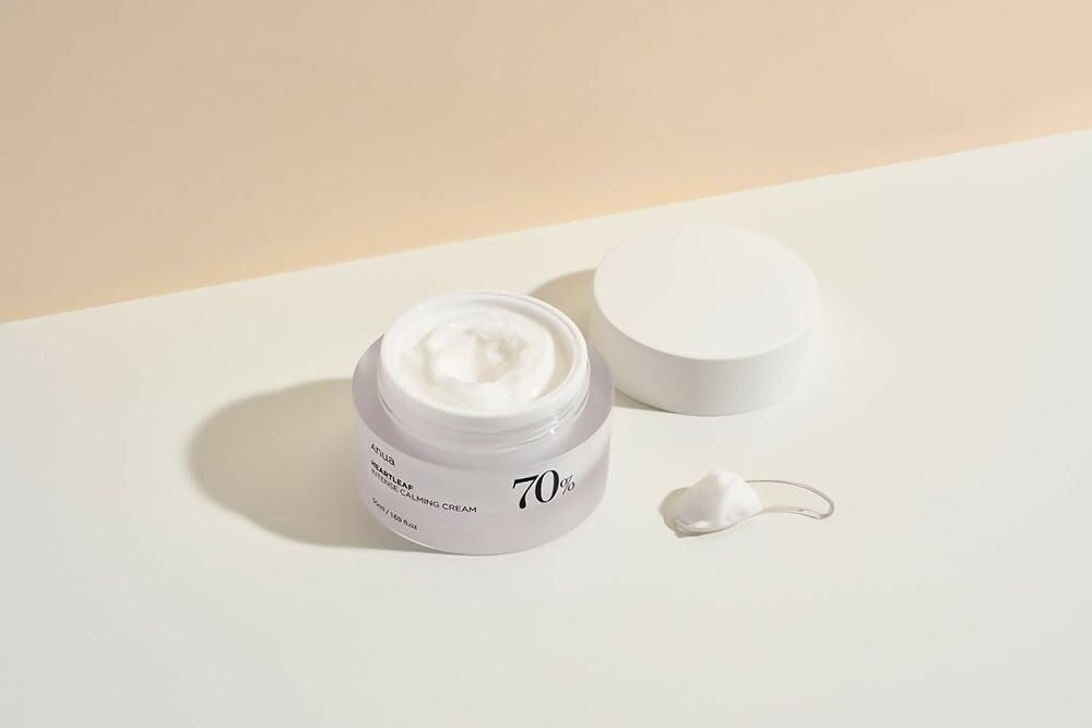 Anua Heartleaf 70 Intense Calming Cream With Ceramide, Panthenol, Heartleaf Extract - Korean Skincare