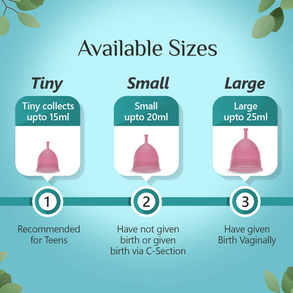 Floren Reusable Menstrual Cup with Intimate Oil for Women