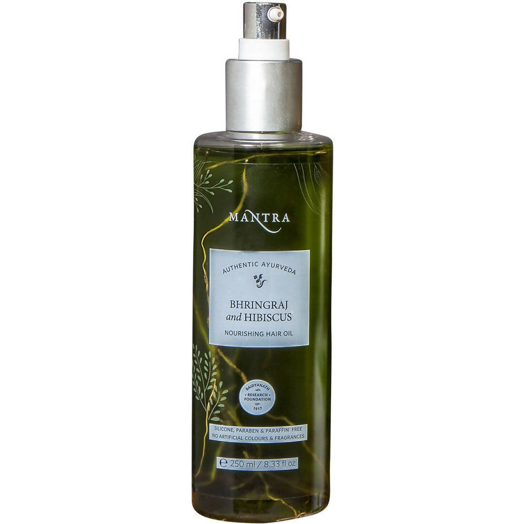 Mantra Herbal Bhringraj and Hibiscus Nourishing Hair Oil
