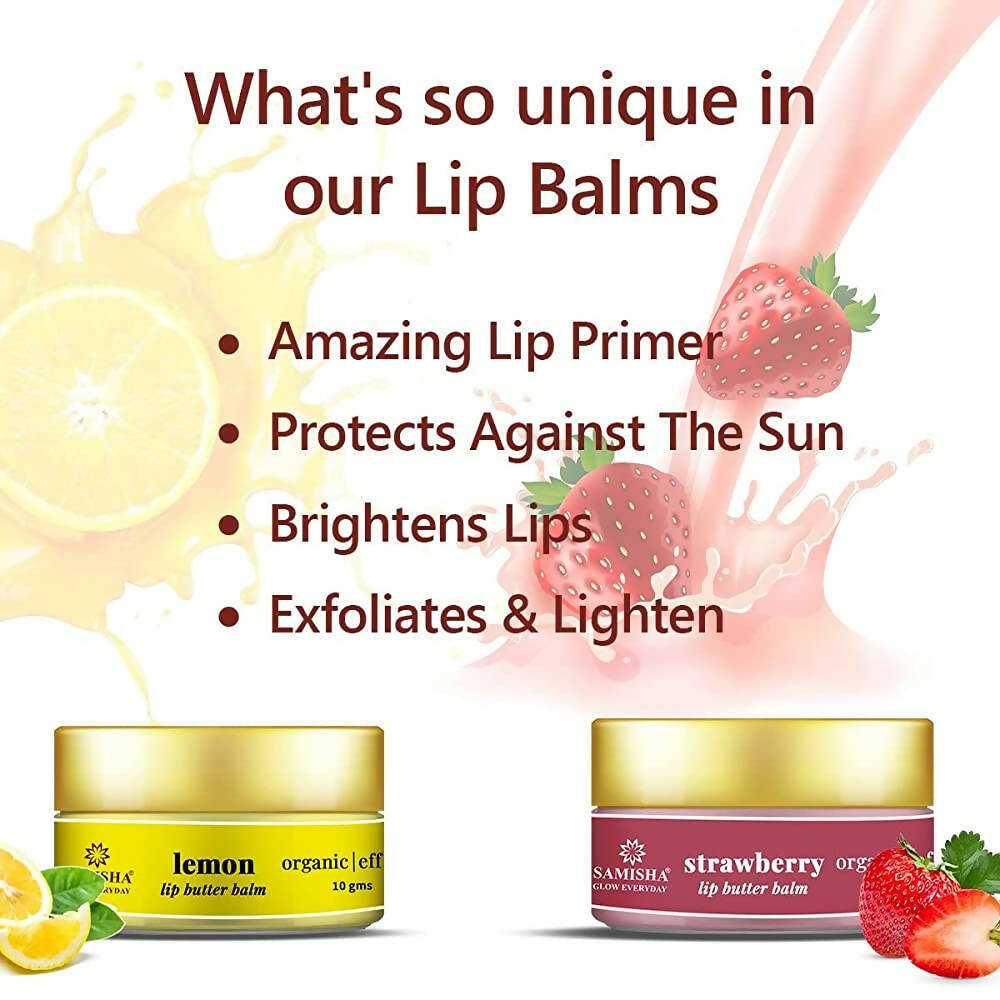 Samisha Organic Strawberry Lip Balm