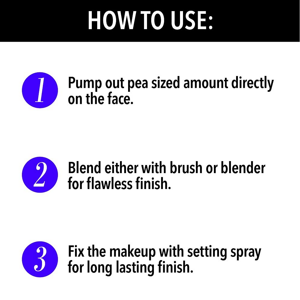 Blue Heaven Hyper Matte Foundation SPF 25 PA++ 501 Honey
