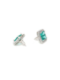 stone stud (Light green ) - Ruby Raang
