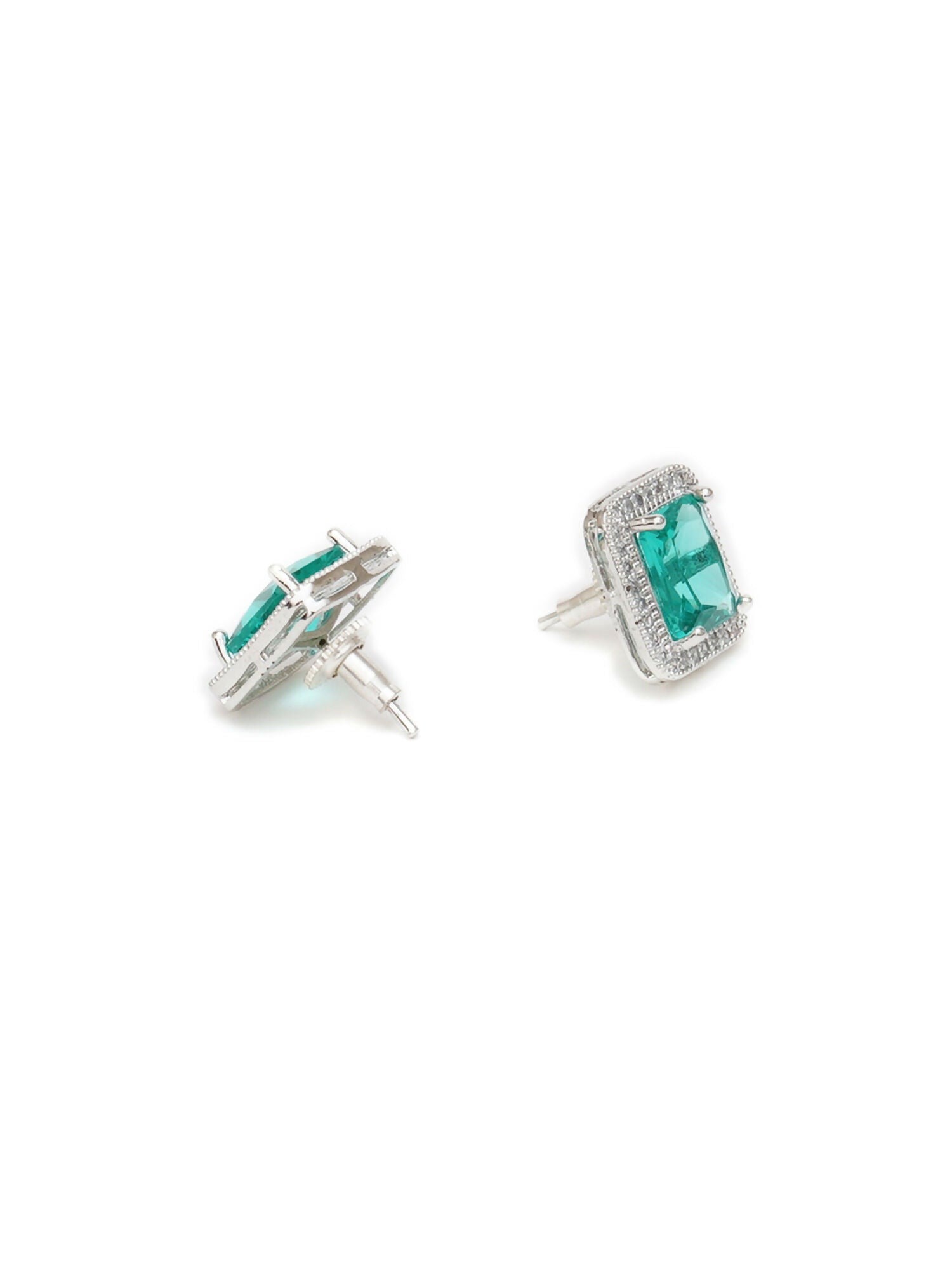 stone stud (Light green ) - Ruby Raang