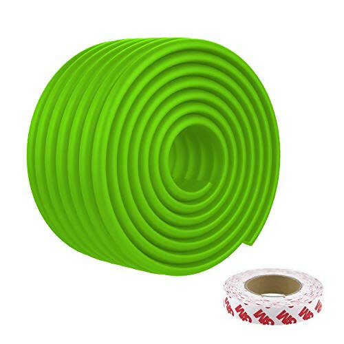 Safe-O-Kid Unique High Density- Prevents From Head Injury Multi-Functional 2 Meter Edge Guard - Grass Green