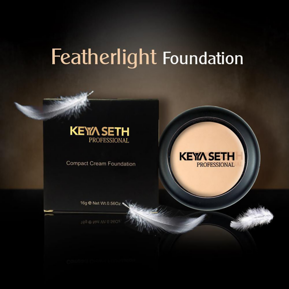 Keya Seth Aromatherapy Professional Compact Cream Foundation - Shade 3