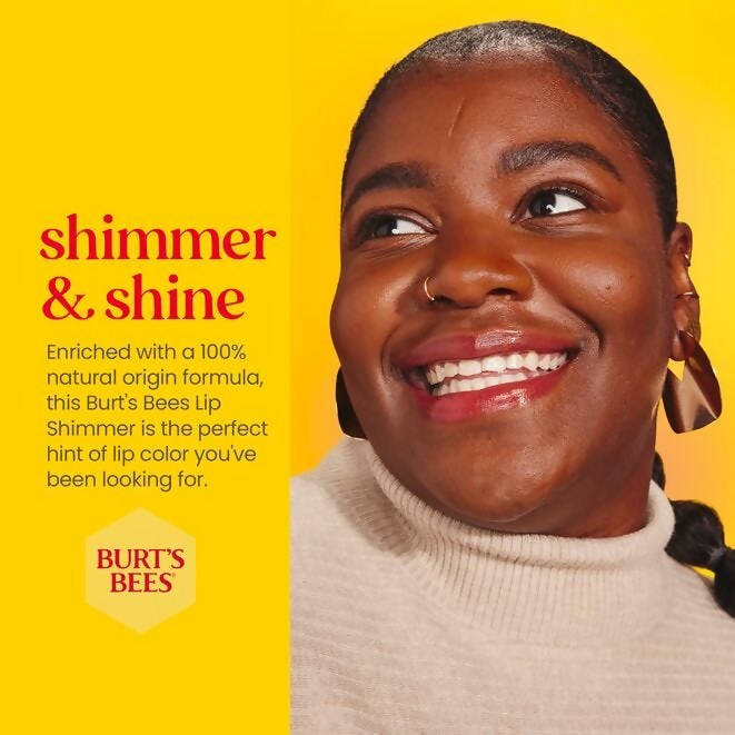 Burt's Bees Moisturizing Lip Shimmer - Cherry