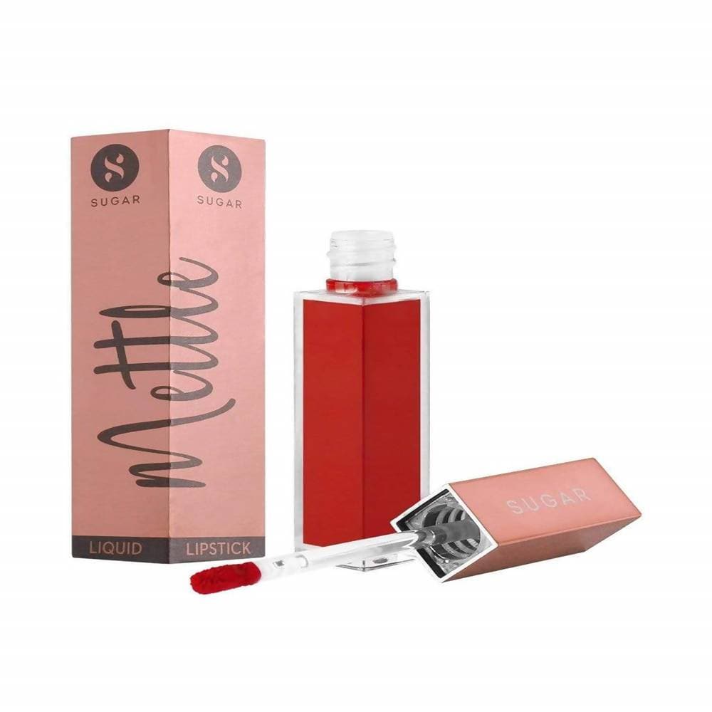 Sugar Mettle Liquid Lipstick - Electra (Orange with Hints of Red)