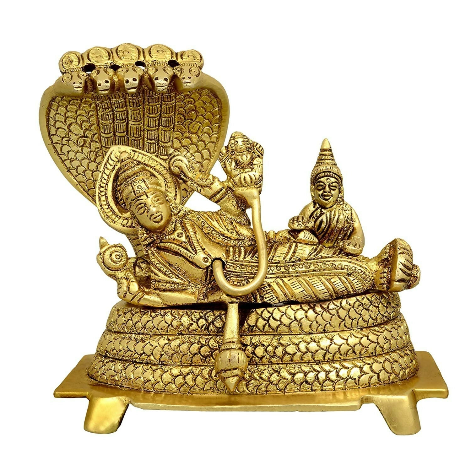 Umi Lord Vishnu and Lakshmi Maa On Shesha Naag