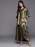Ahalyaa Women's Traditional Wear Co-ods - Antiqe Gold