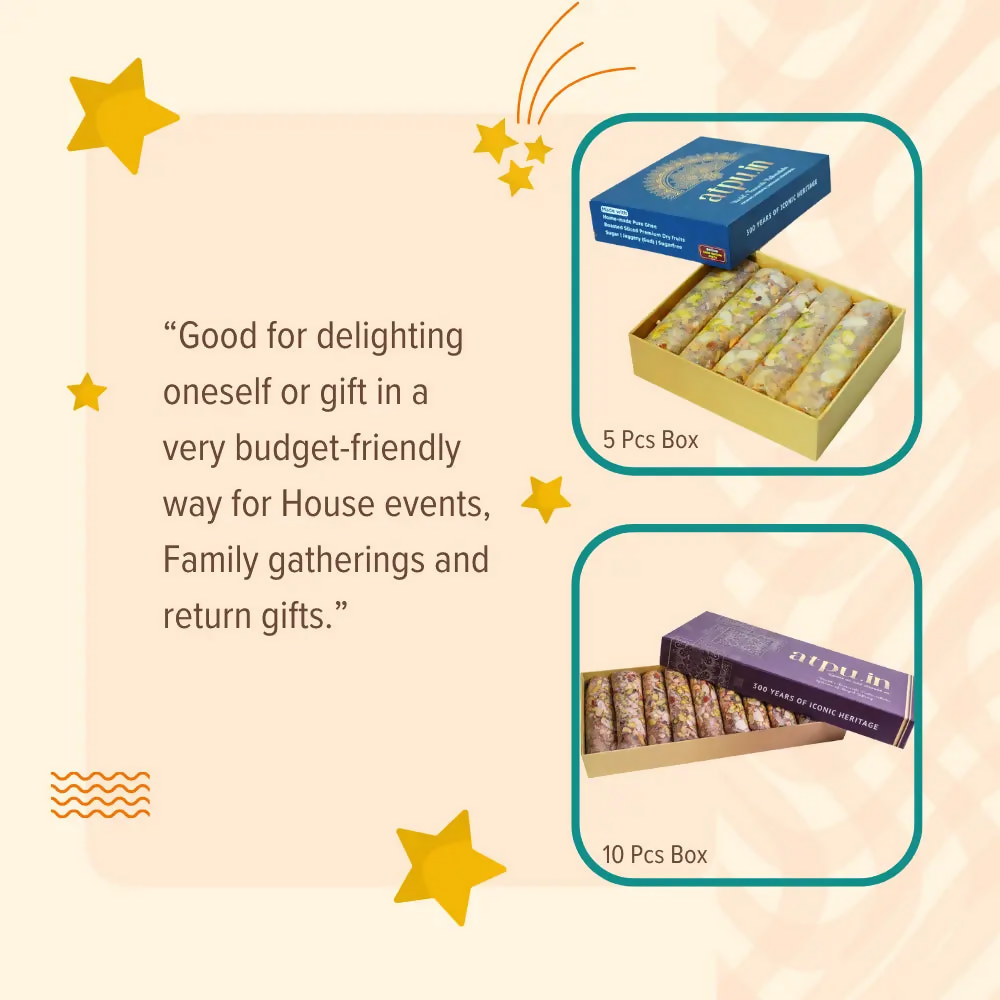 ATPU’s Exotic Special Dry Fruits Putharekulu - Boost
